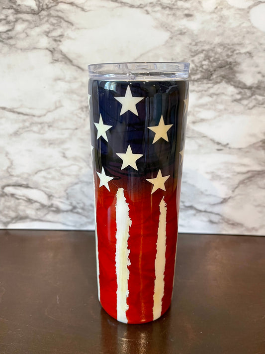 American Flag 20 oz. Tumbler