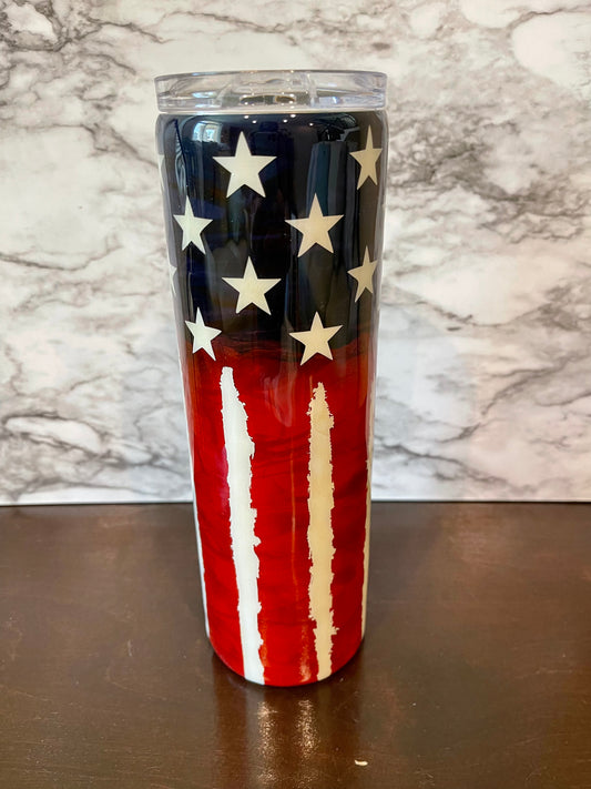 American Flag 30 oz. Tumbler