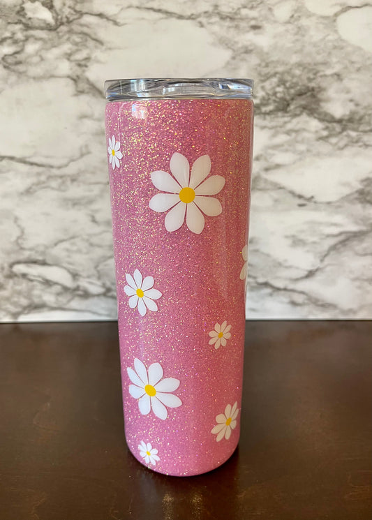 Daisy Pink Tumbler