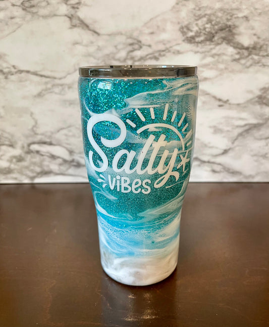 Salty Vibes Tumbler