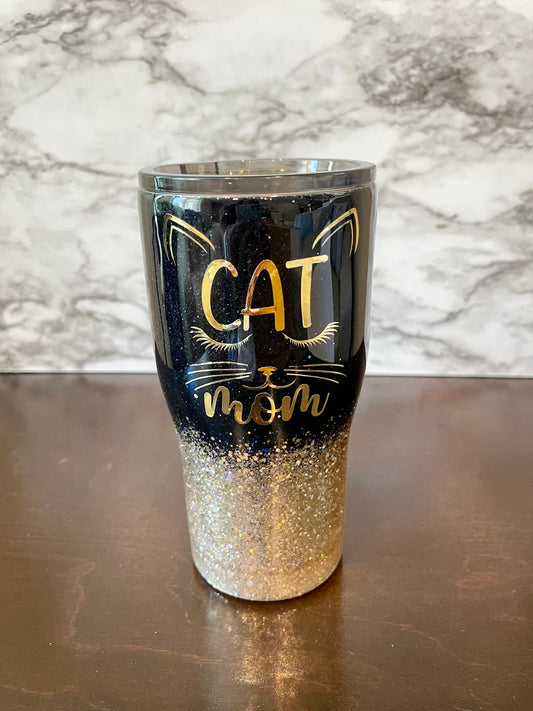 Cat Mom Tumbler