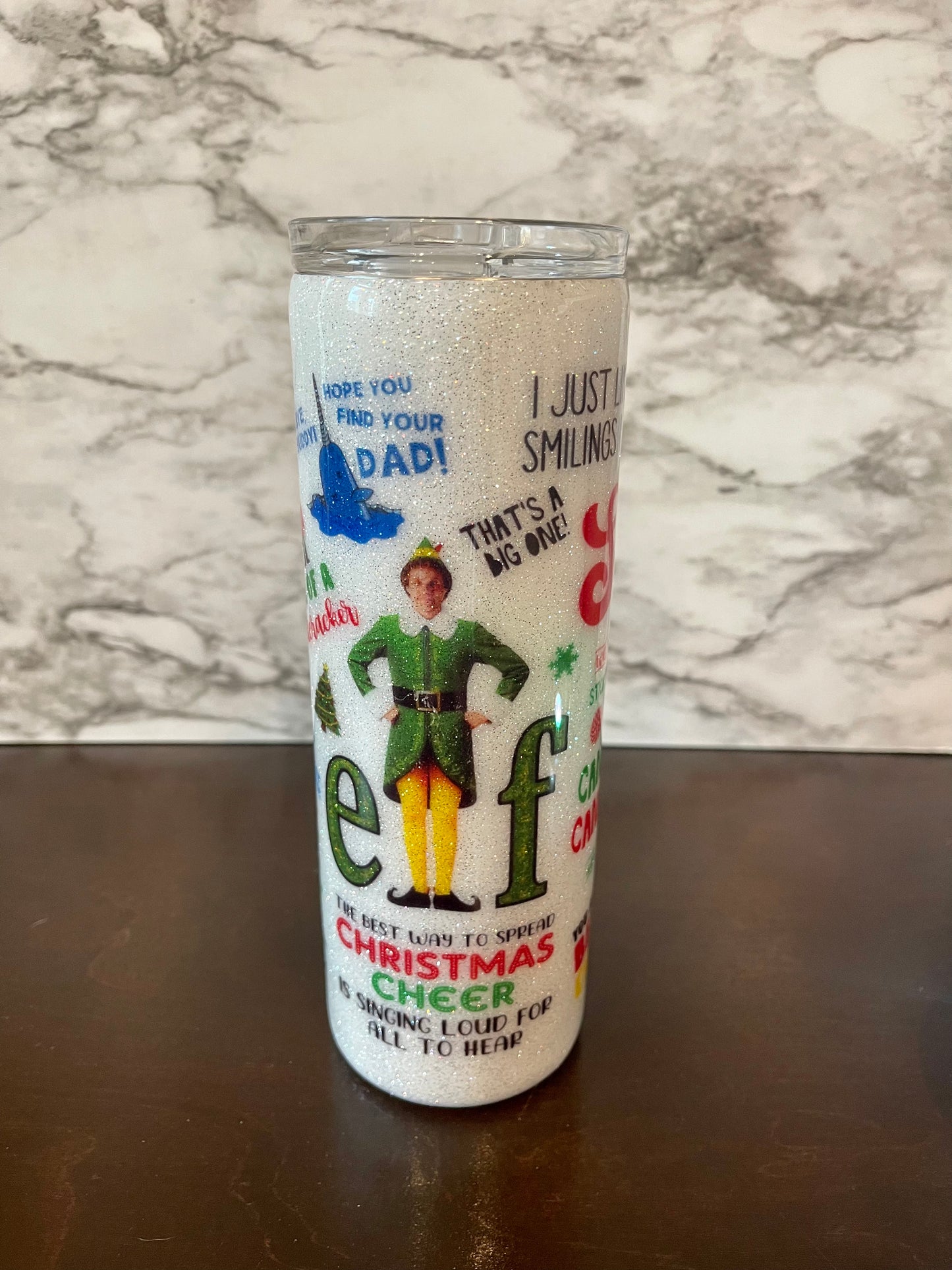 Elf Full Wrap 20 oz. Tumbler