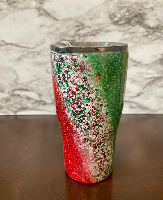 Christmas Modern Curve 20 oz. Tumbler