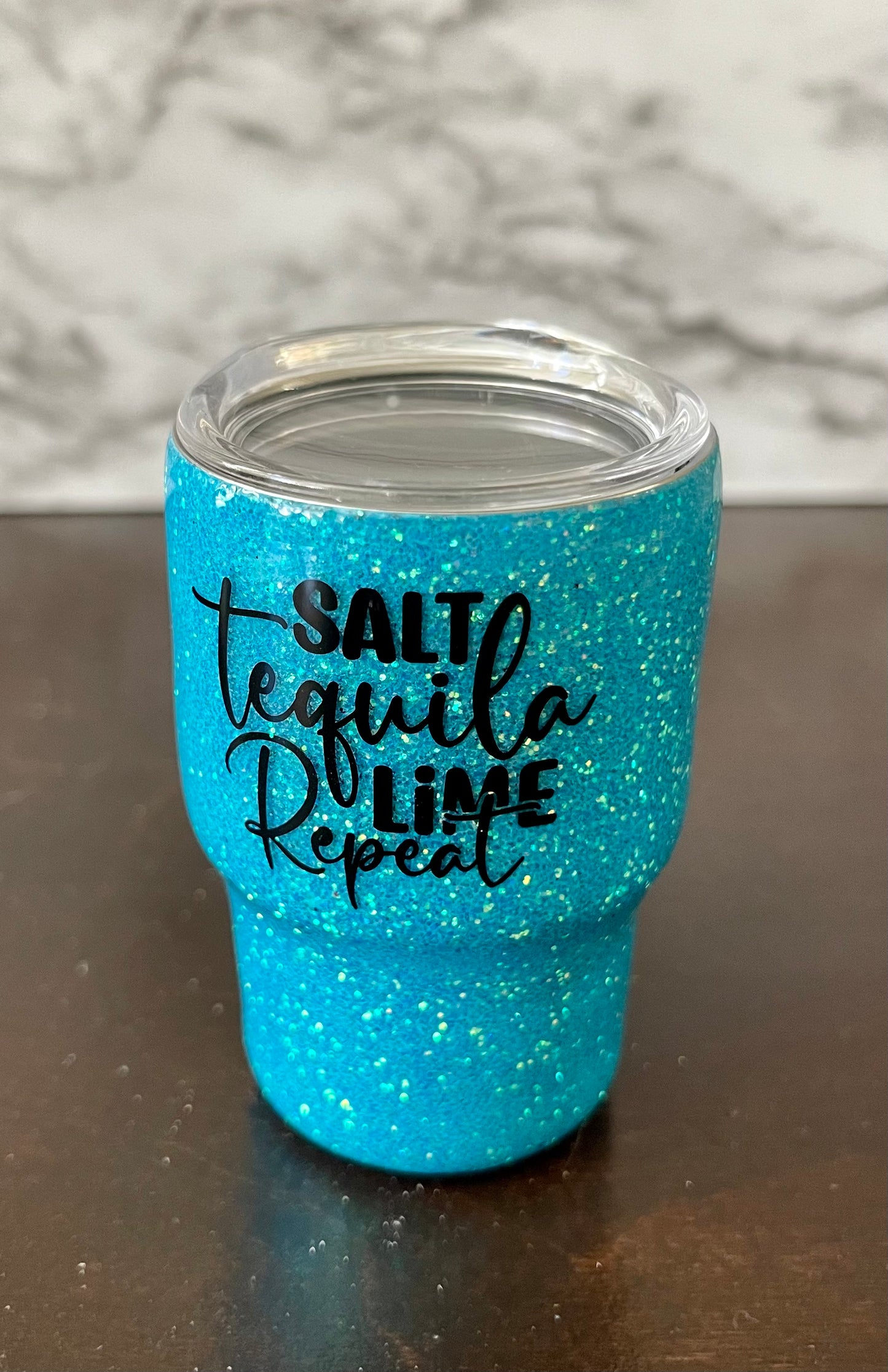 Salt Tequila Lime Repeat 3 oz. Shot Glass