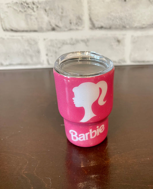 Barbie (pink) - 3 oz. Shot Glass