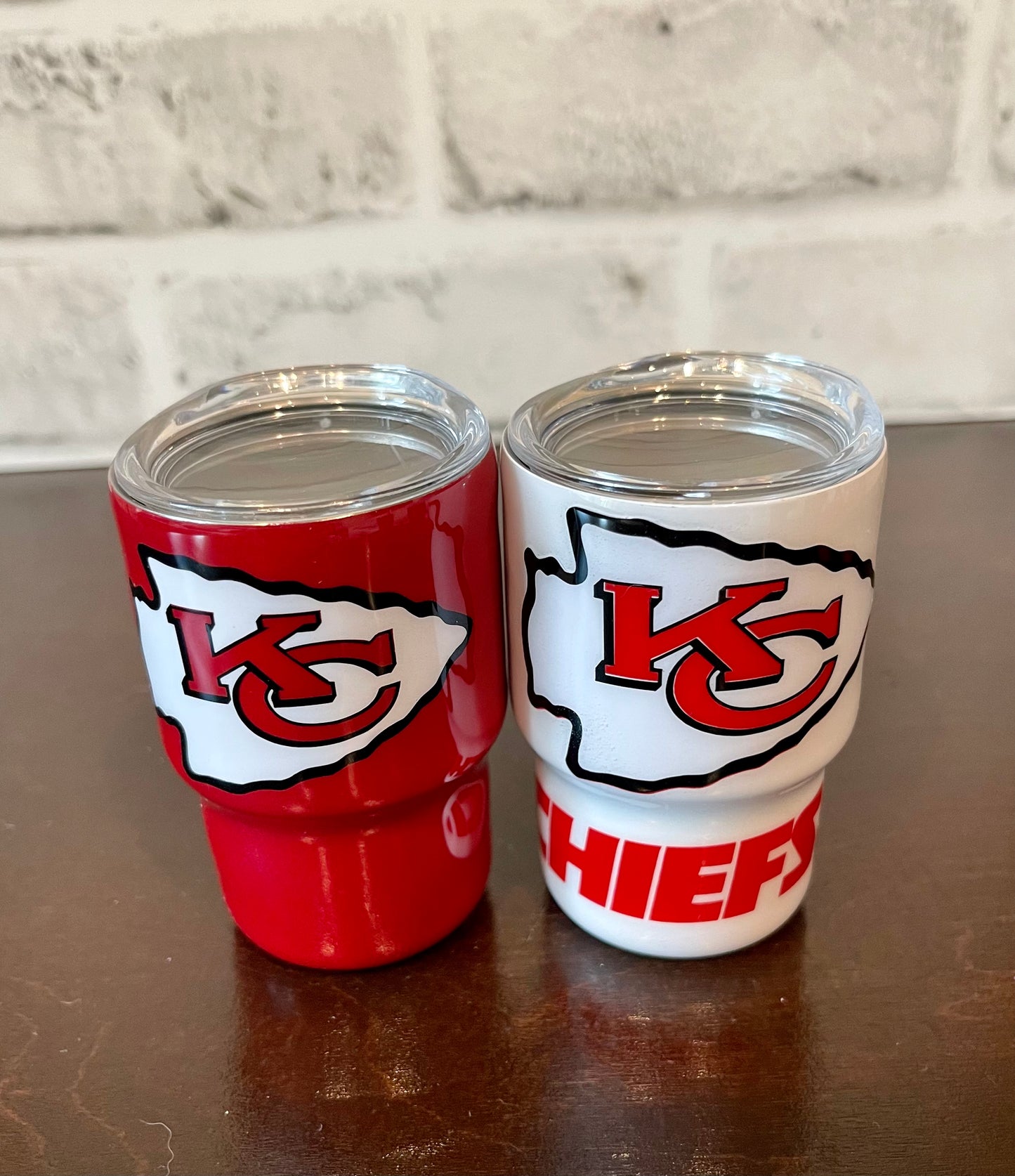 Kansas City Chiefs (white) - 3 oz. Shot Glass