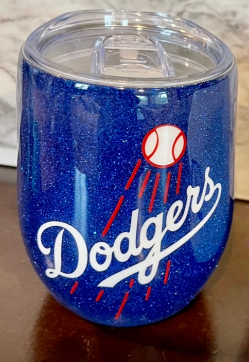 Dodgers Wine Tumbler